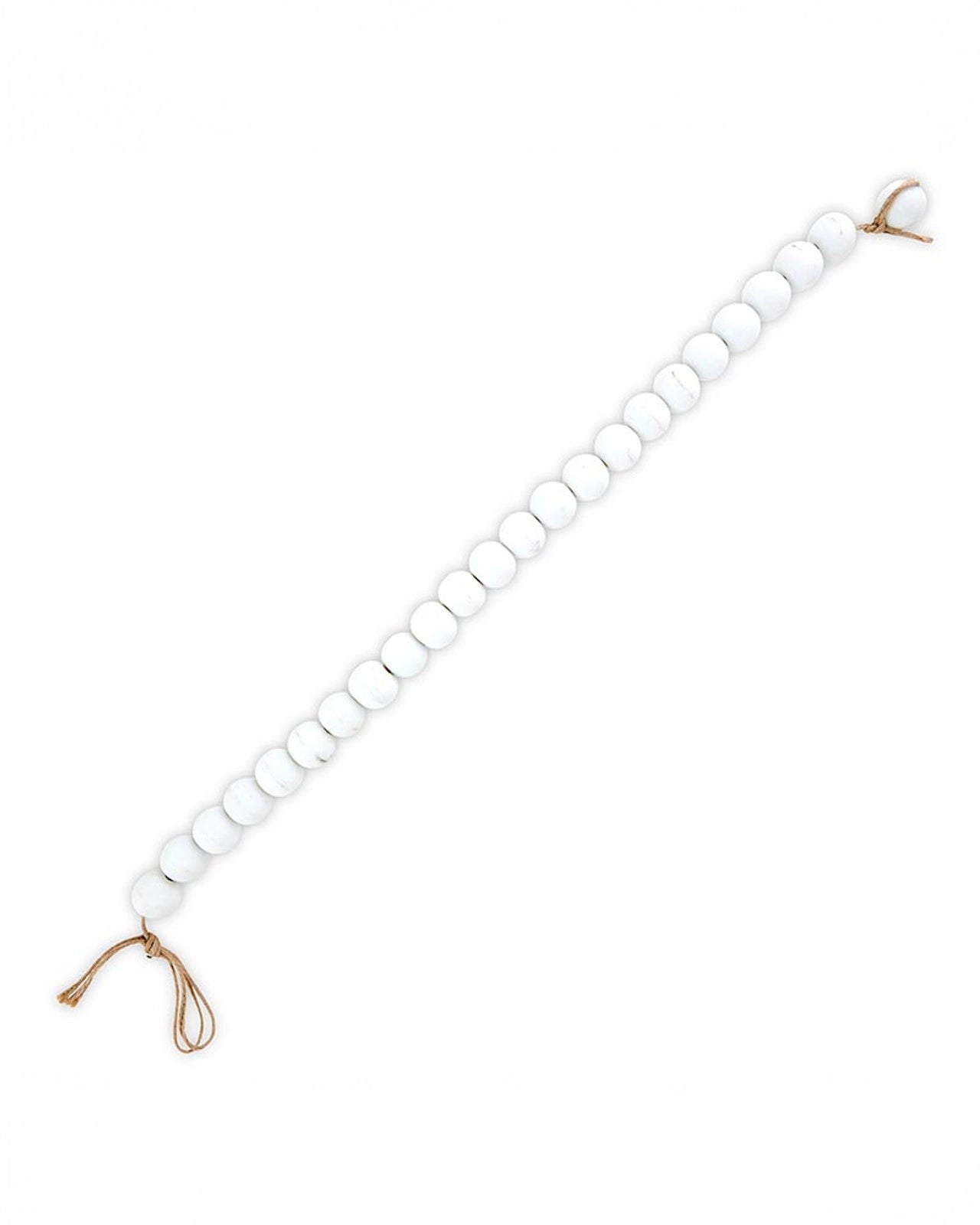 a picture of decorative beads in black glass or white glass