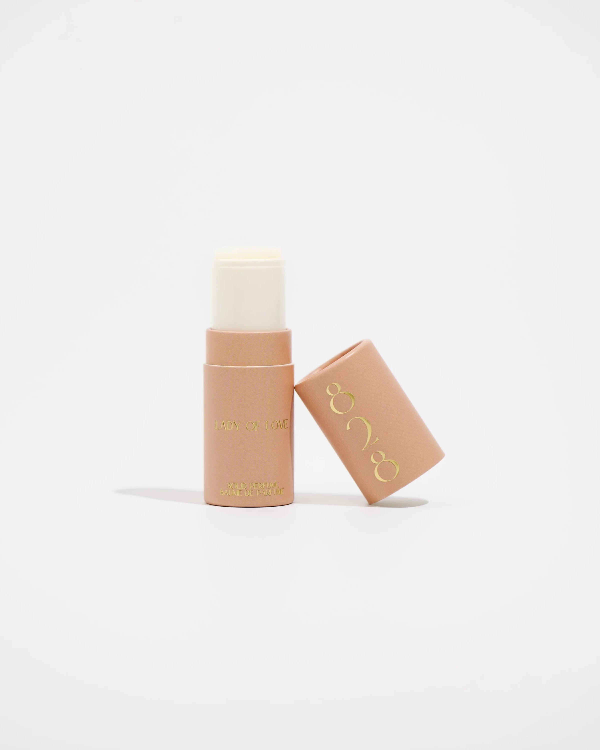 Solid perfume named lady of love