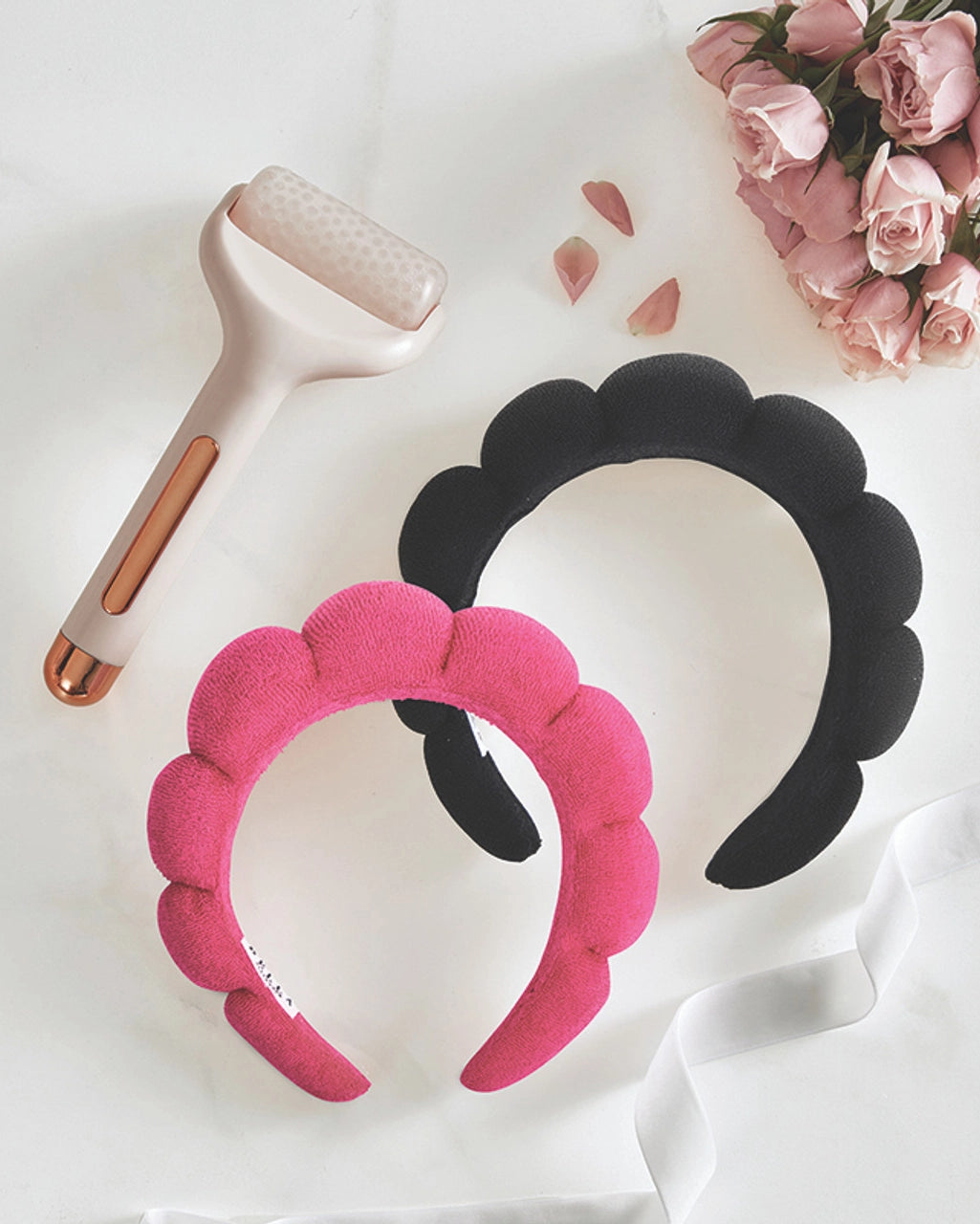 Black Padded Headband for Makeup