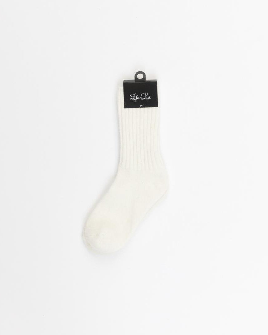 white socks