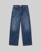 Citizens of Humanity Ayla Baggy blue denim jeans with a wide barrel look
