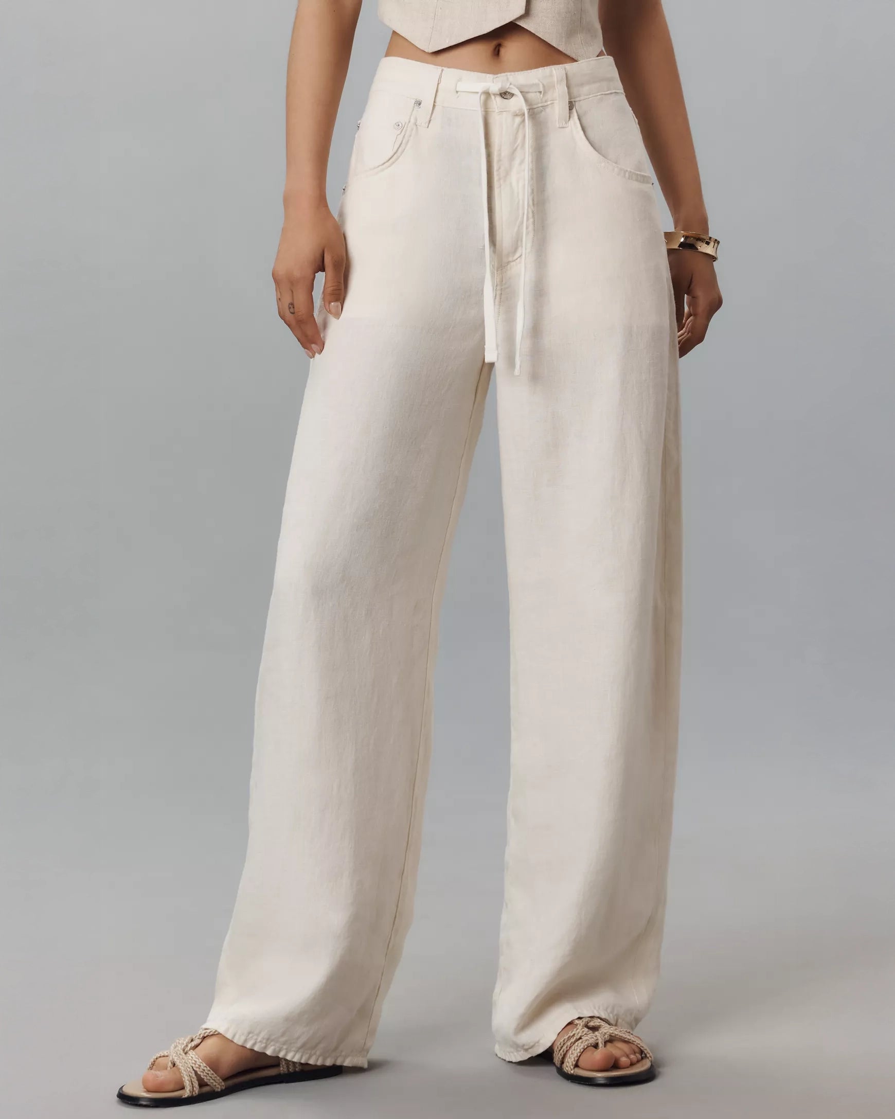 Drawstring Linen Pants Brynn by Citizens of Humanity