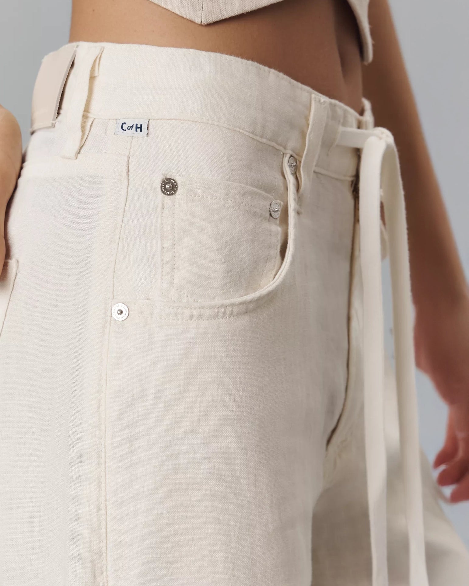 Drawstring Linen Pants Brynn by Citizens of Humanity