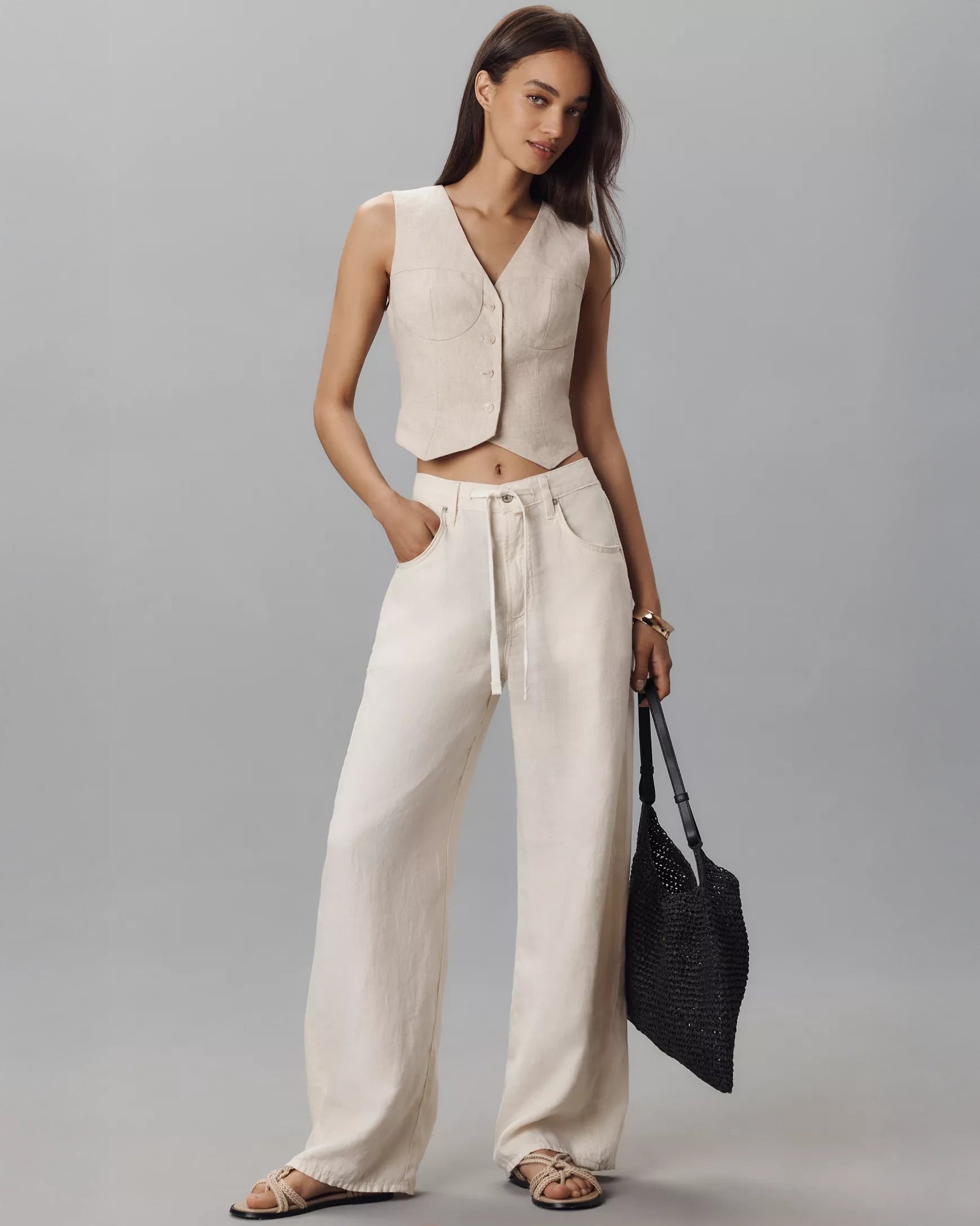 Drawstring Linen Pants Brynn by Citizens of Humanity