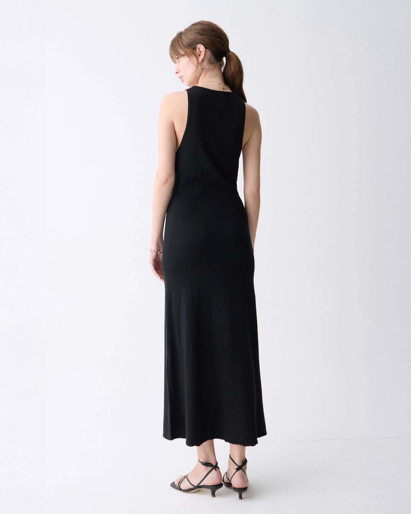 Deluc Joana Knit Dress in Black