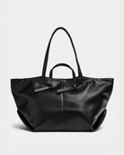 HVISK Towny Soft Structure Tote Bag in Black