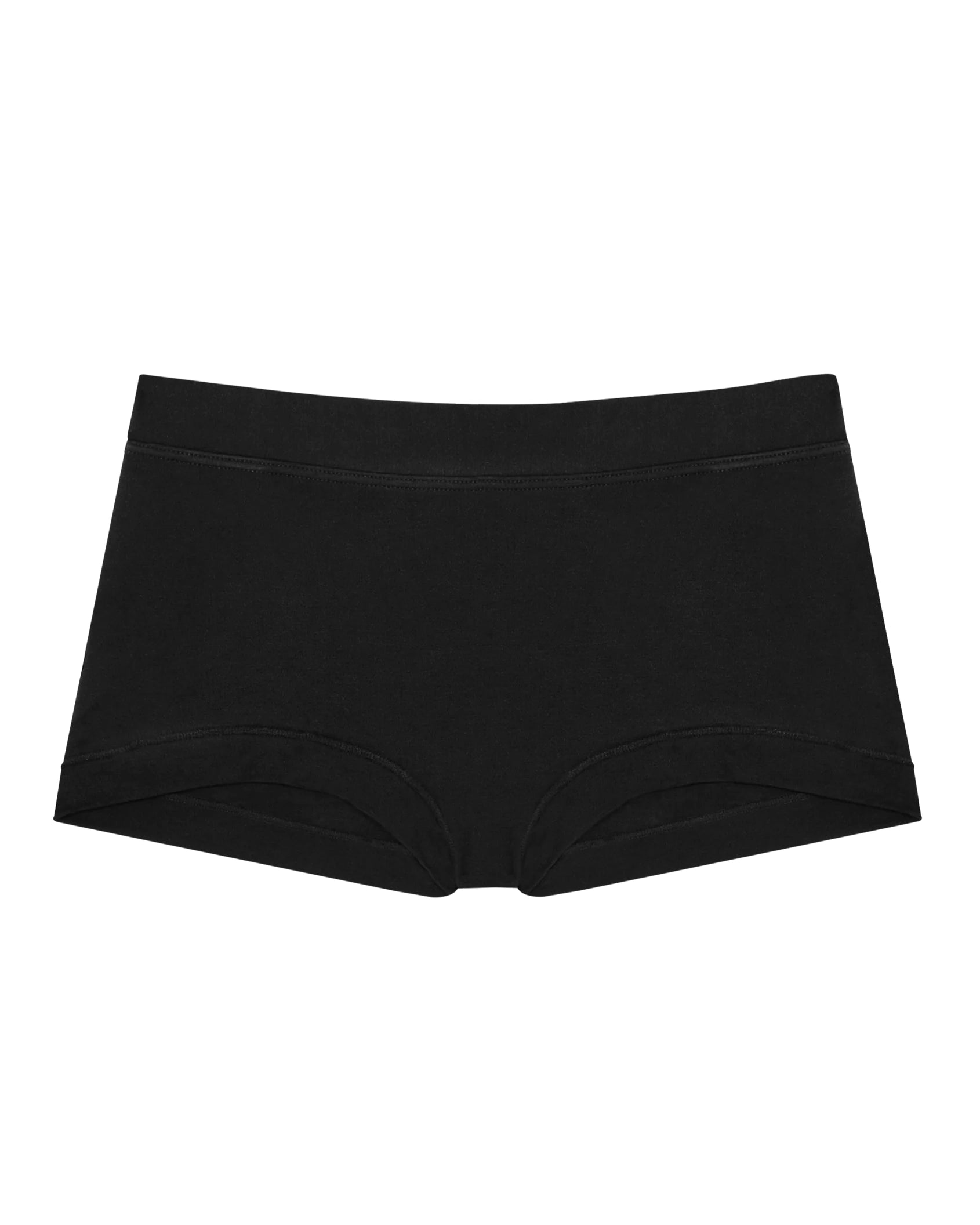 Black modal boxer briefs by Huha