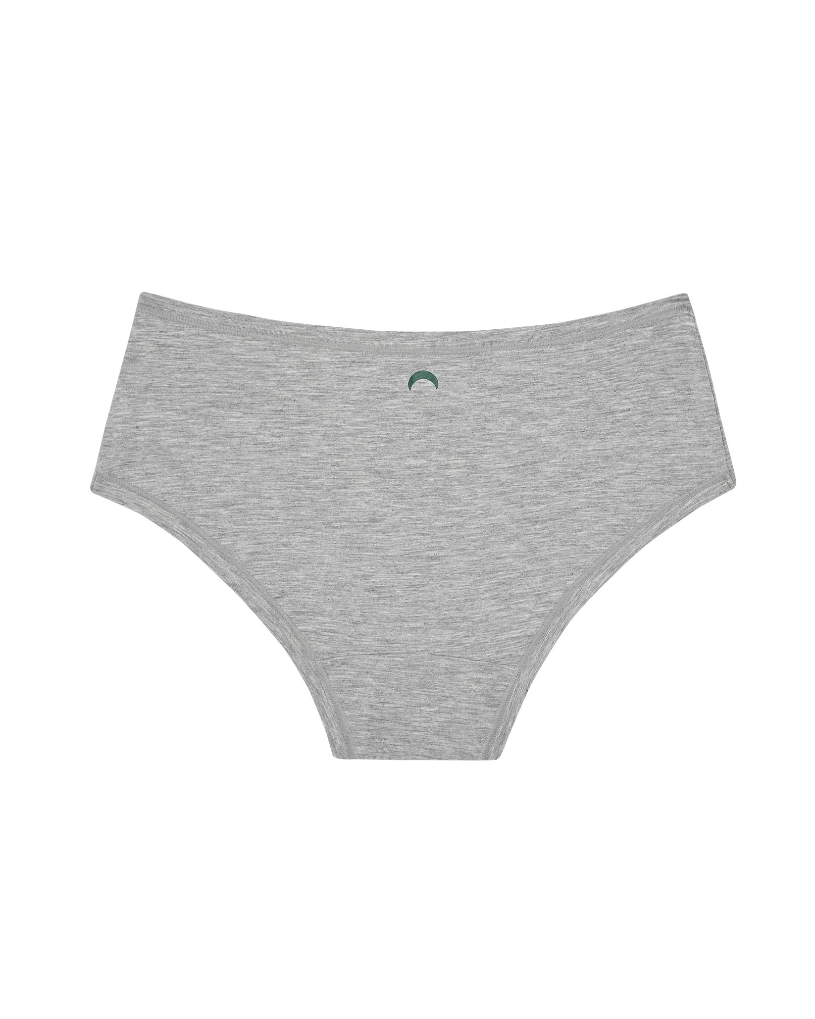 grey hipster boyshort underwear made from tencel fabric