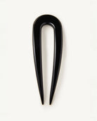 a black french hair pin