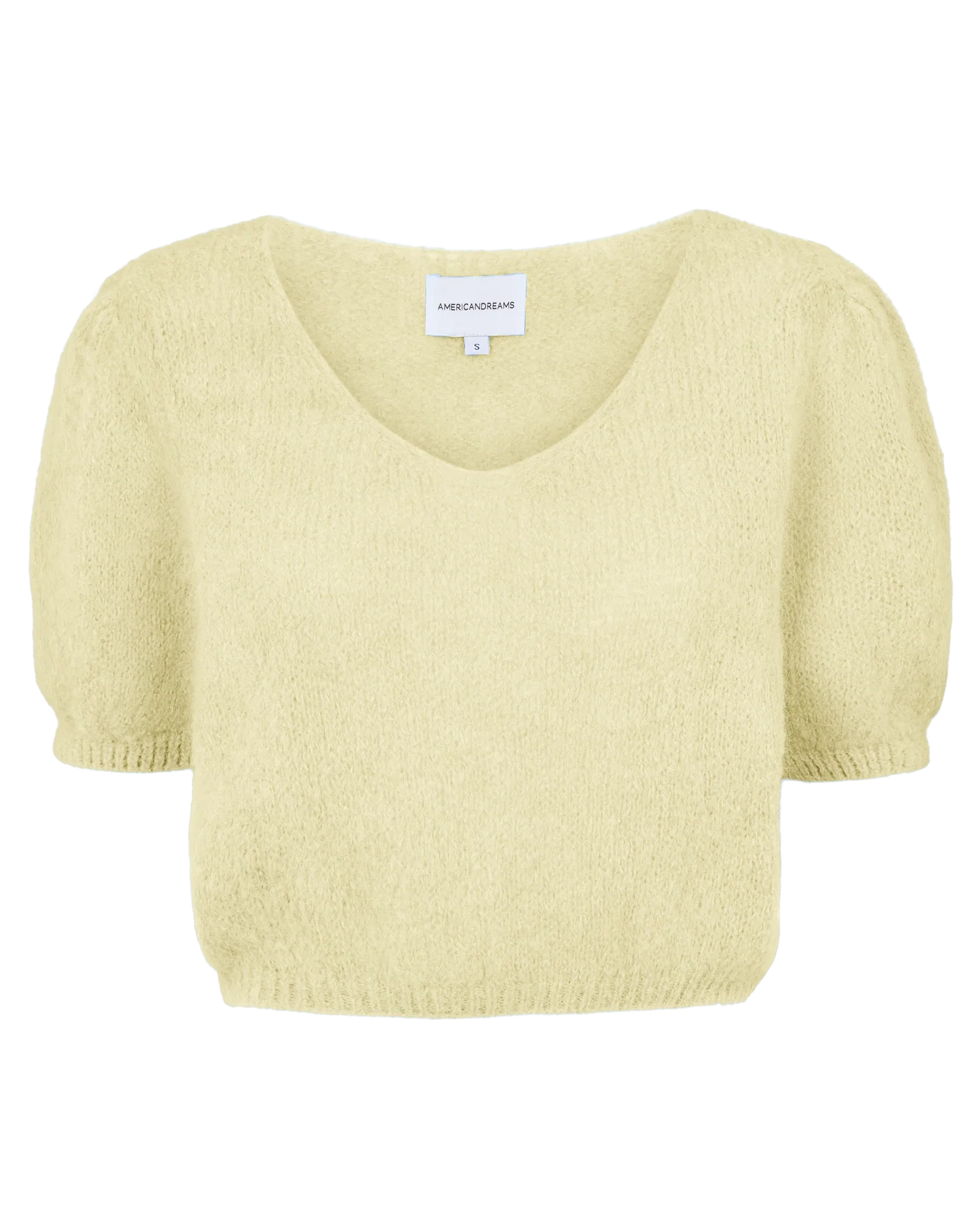 yellow knit sweater short sleeve top