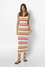 Load image into Gallery viewer, Remi Multicoloured Crochet Maxi Dress
