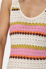 Load image into Gallery viewer, Remi Multicoloured Crochet Maxi Dress
