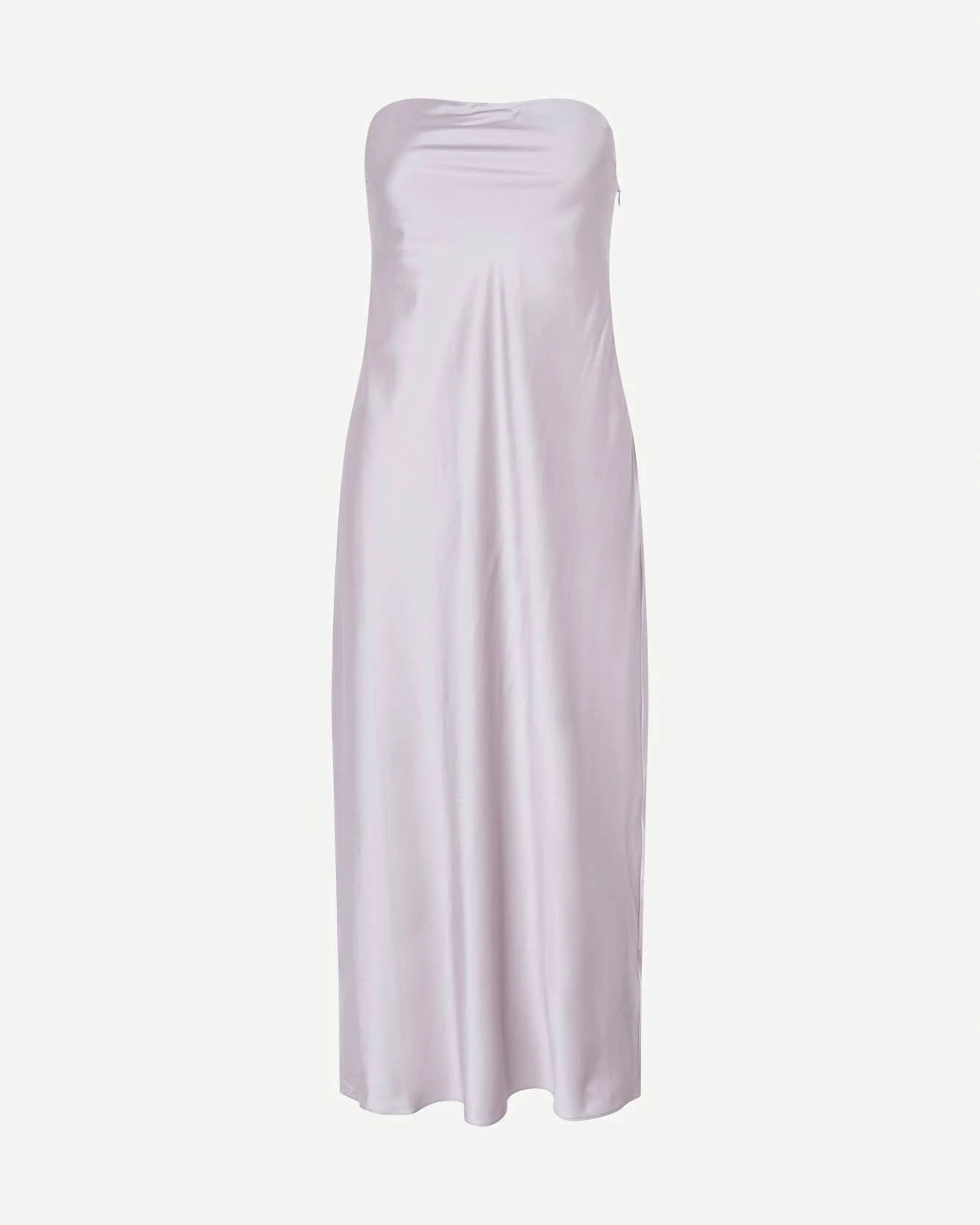 Samsoe Saelina Silk Cotton Dress in lilac