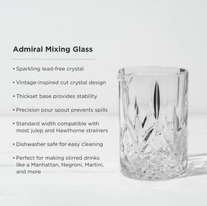 Admiral Mixing Glass