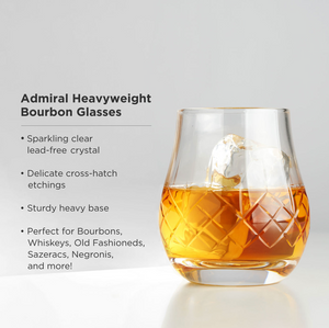 Admiral Bourbon Glass Set