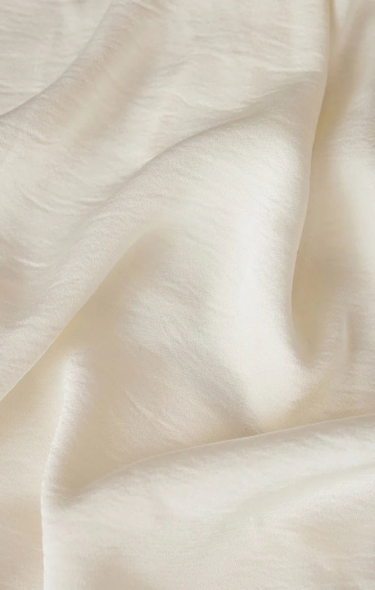 satin v-neck tank top