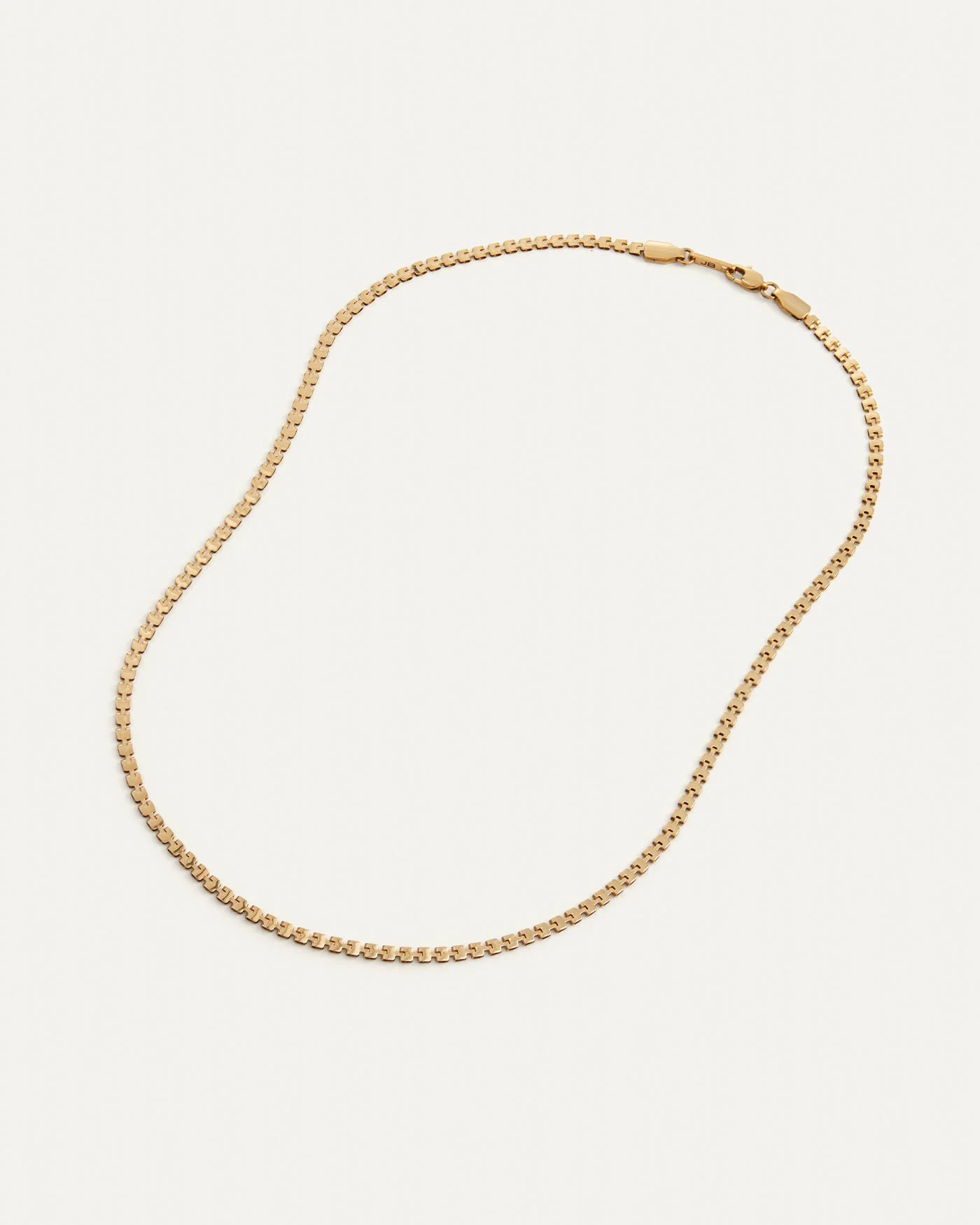 thin gold detailed necklace