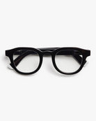 a pair of black bold framed eyeglasses for blue light by Barner