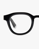 a pair of black bold framed eyeglasses for blue light by Barner
