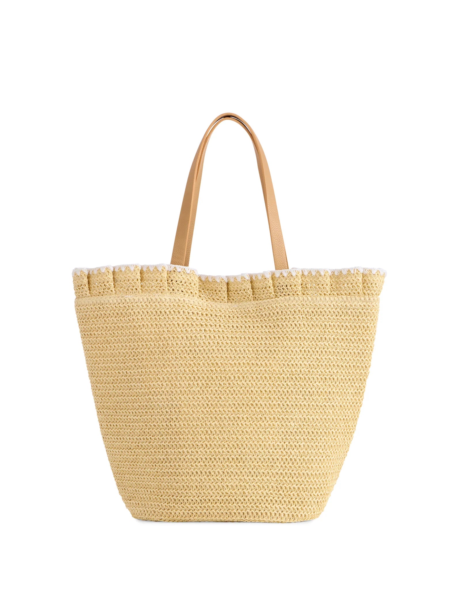 large tan coloured tote bag