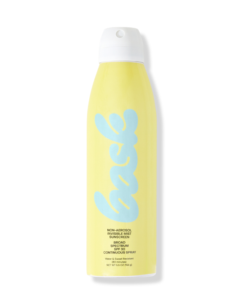 spray sunscreen