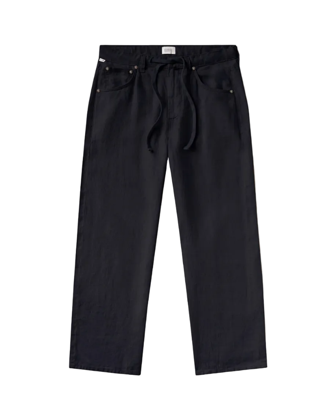 linen drawstring baggy pant