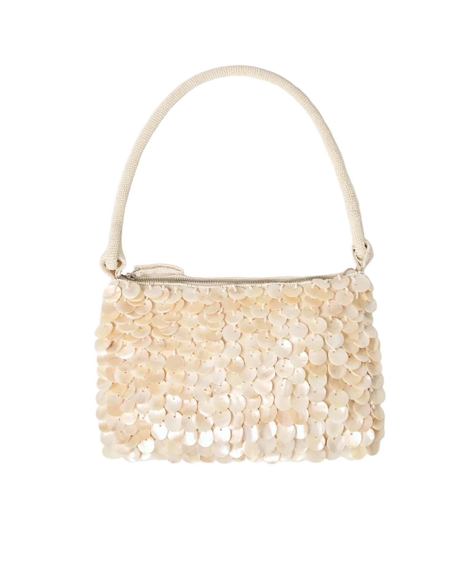 cream shoulder purse
