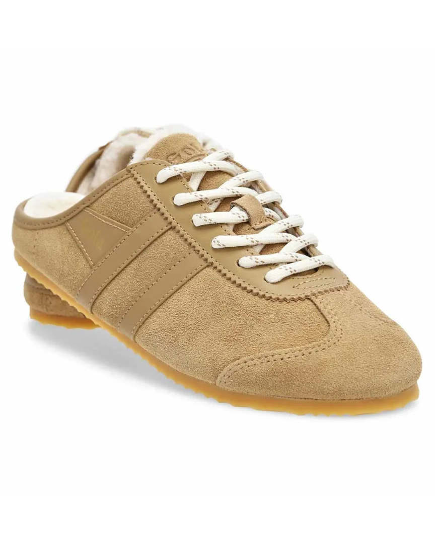 slip on light brown sneaker