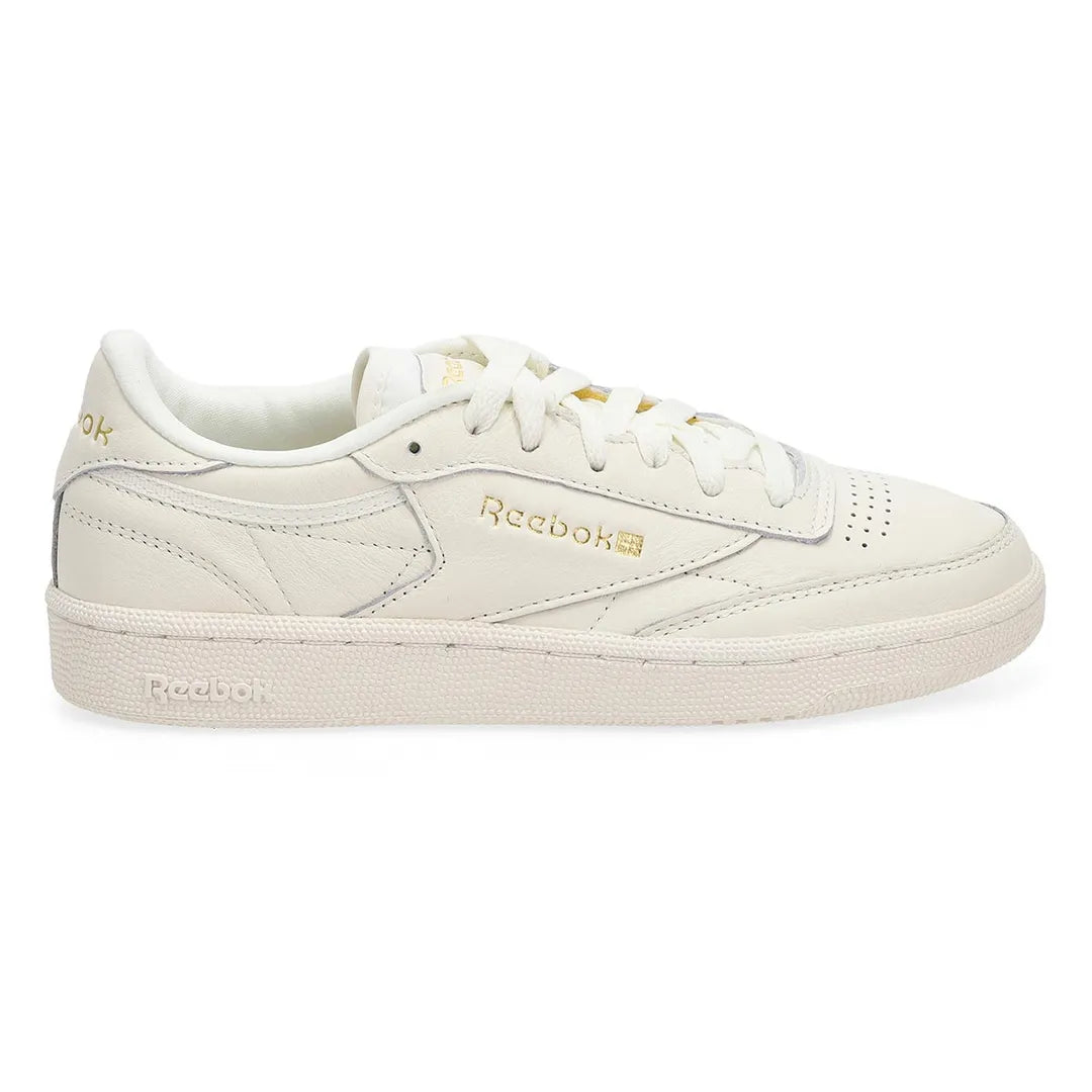 white sneaker with white laces