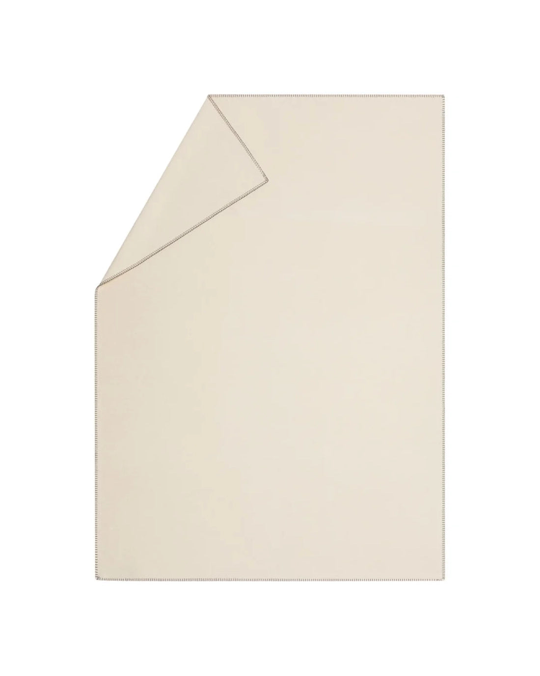 Beige cotton blanket