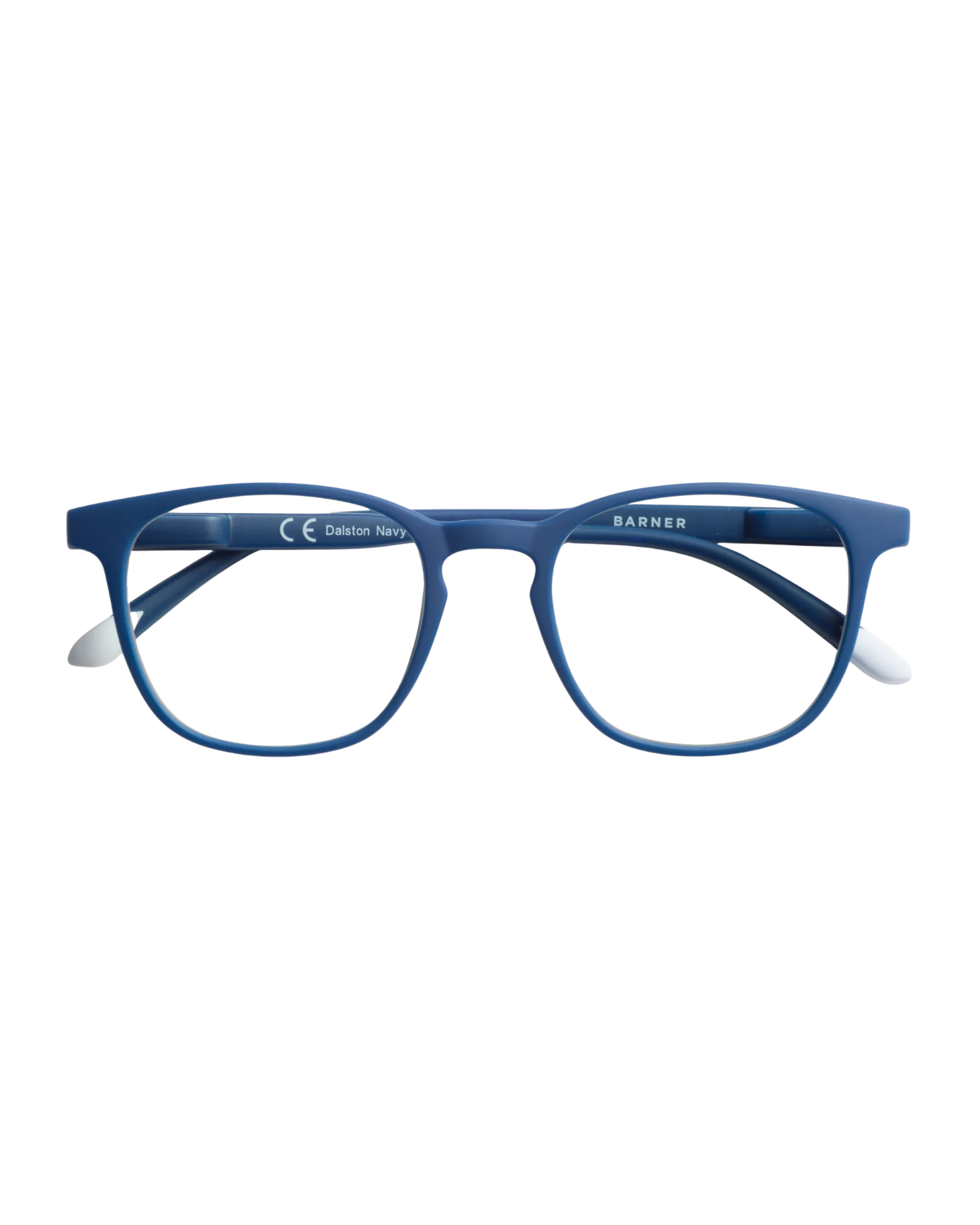 blue frame glasses