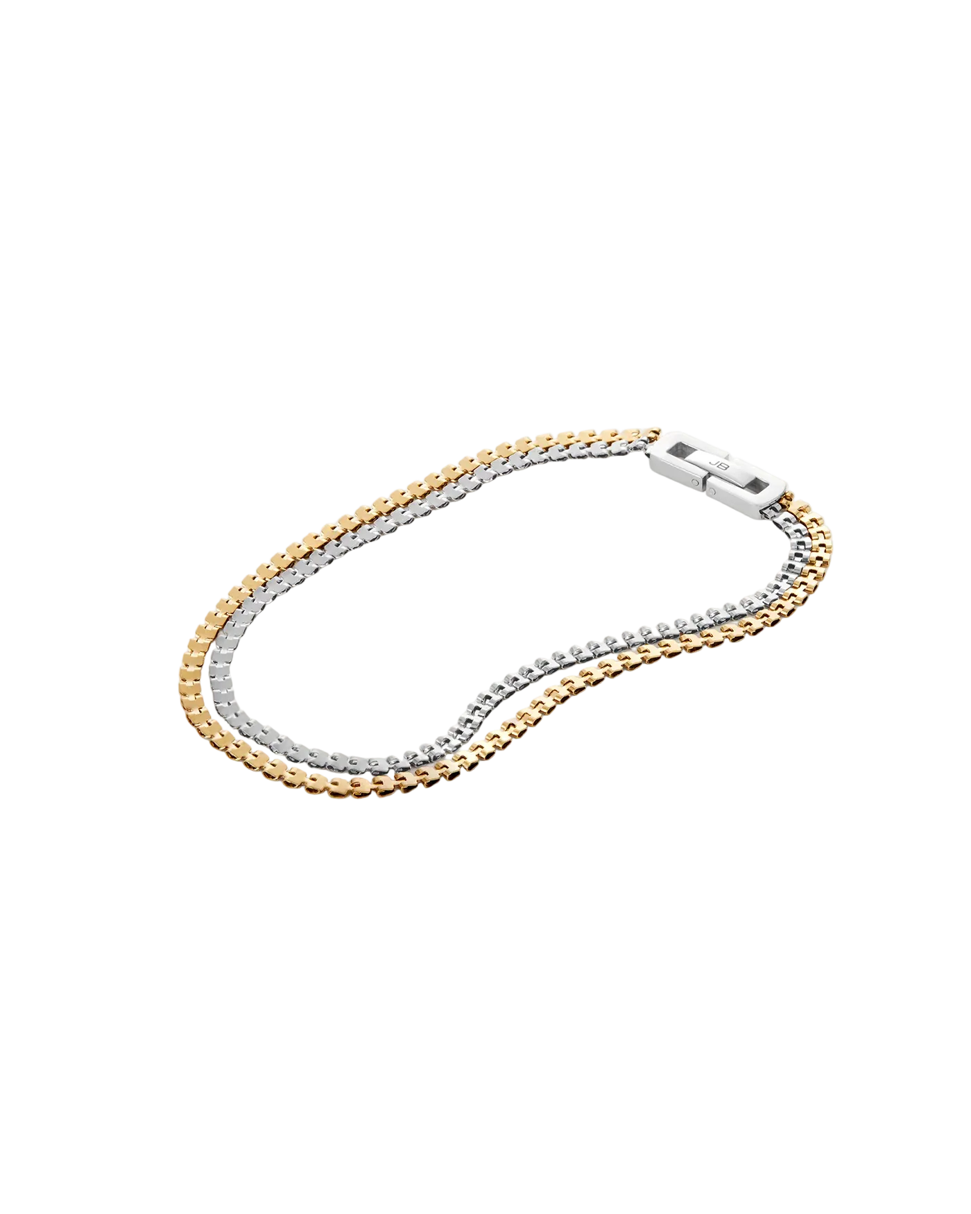 two tone double anklet