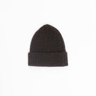 brown knit beanie