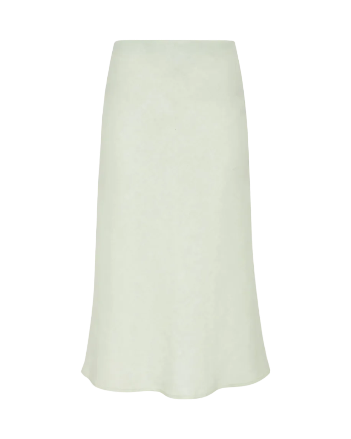 light green midi skirt