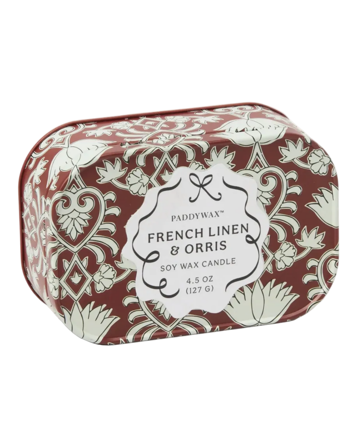 two wick candle in tin