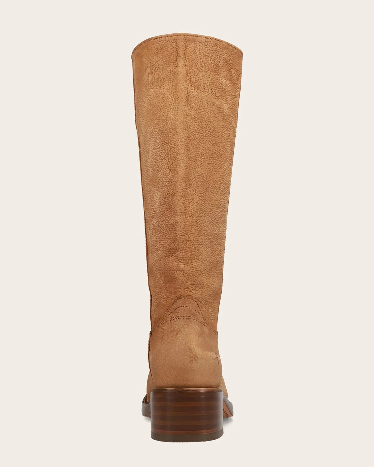tall light brown leather boot