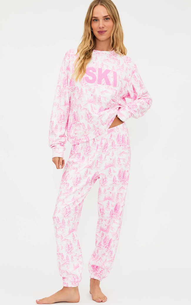 pink jogger sweatpants