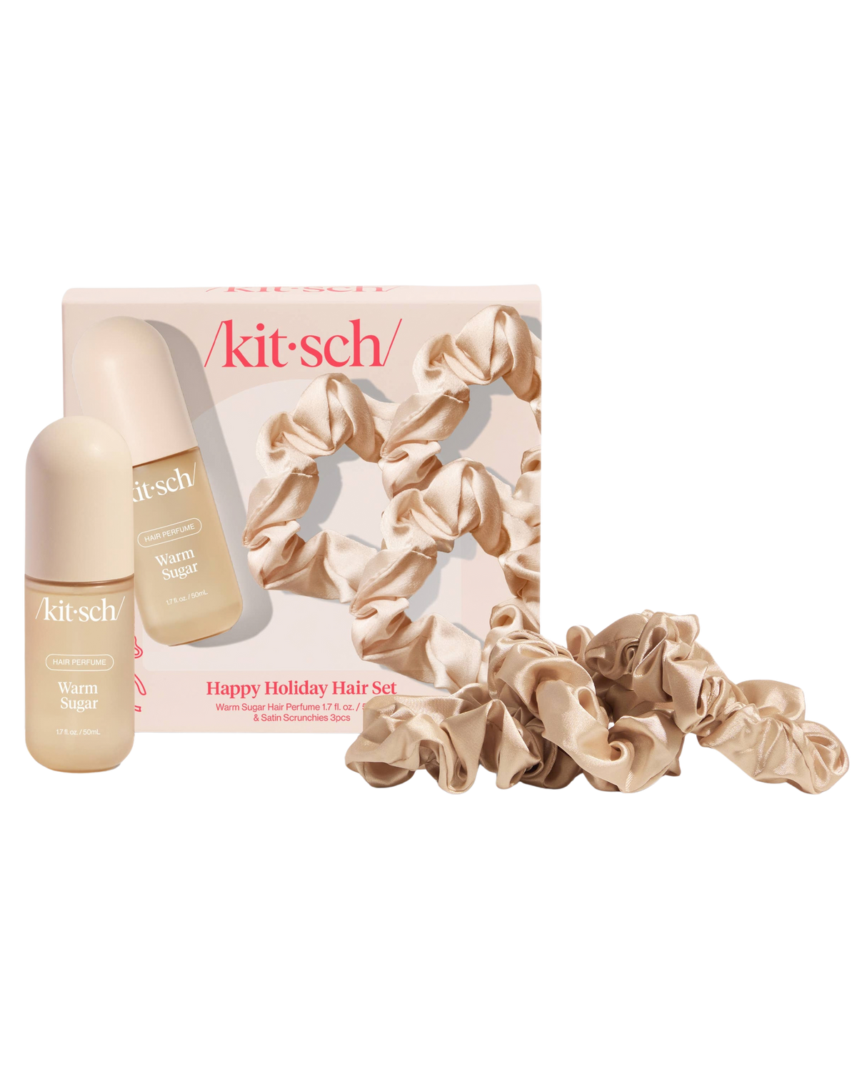 hair perfume and scrunchie set