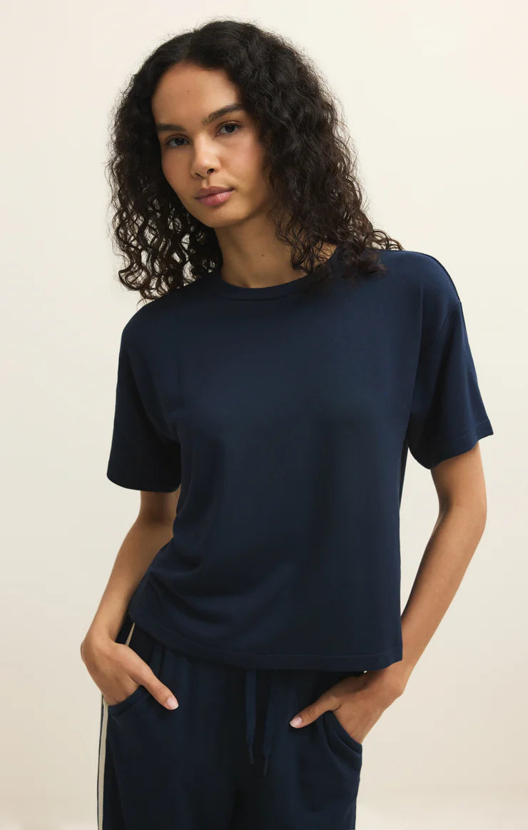 navy short sleeve t-shirt