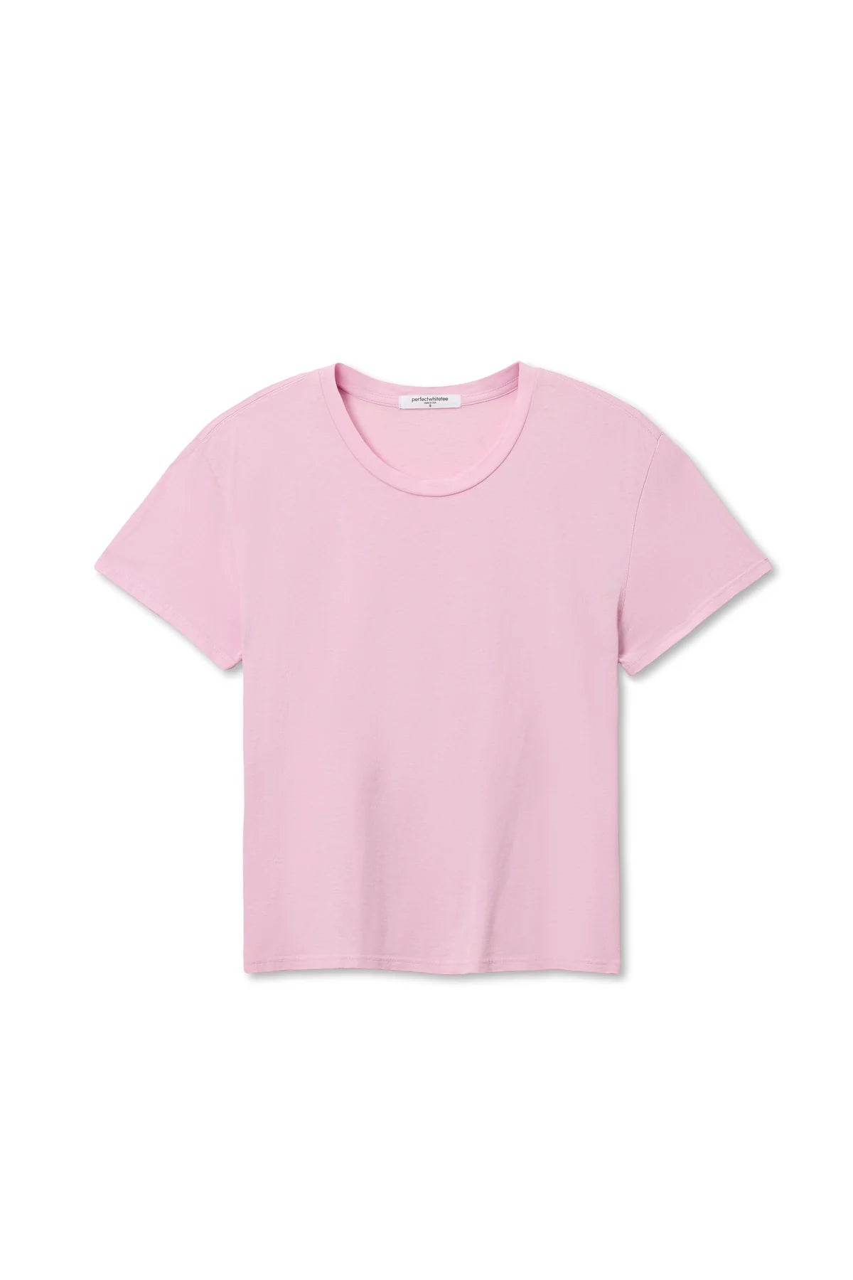basic pink tee