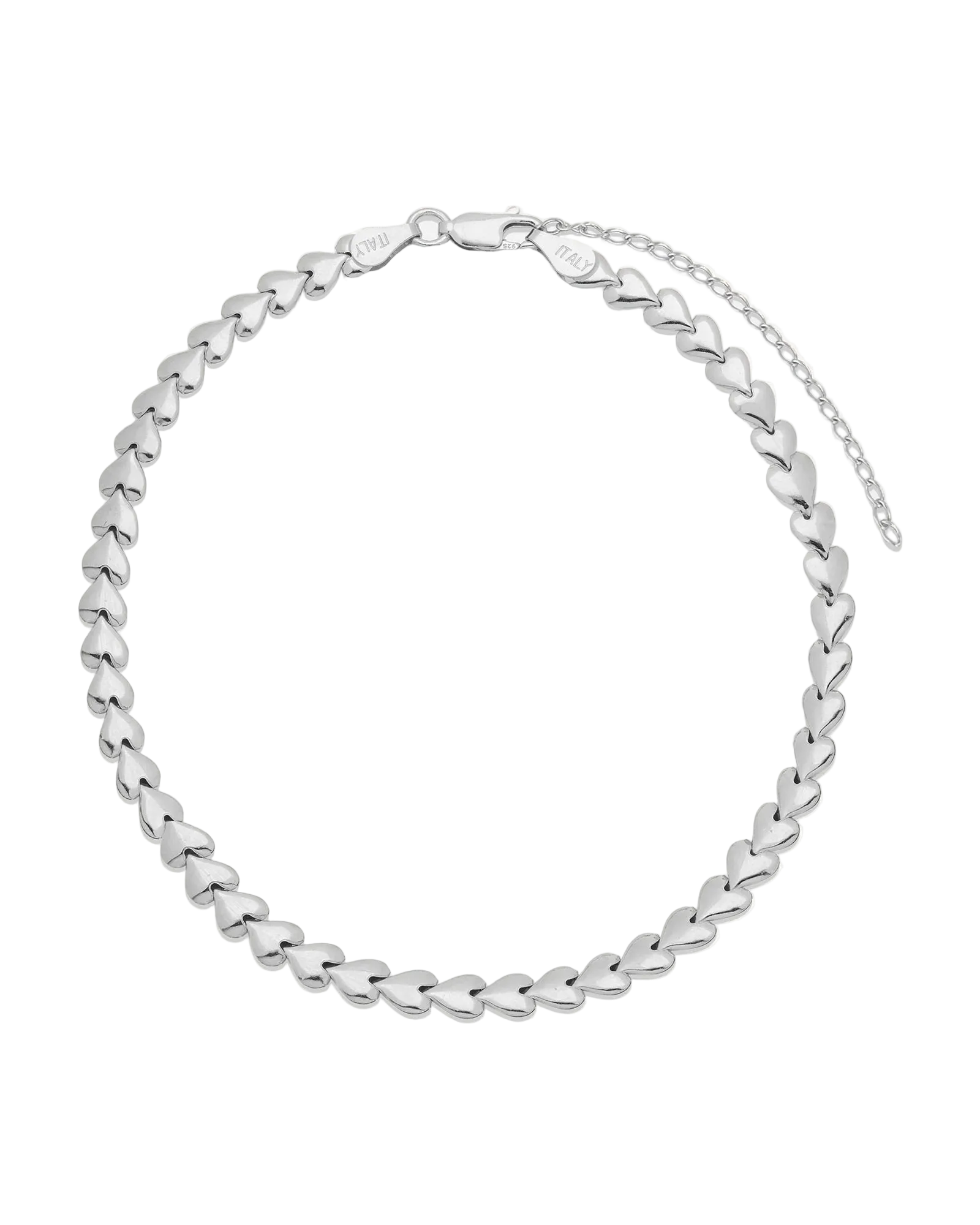 silver anklet