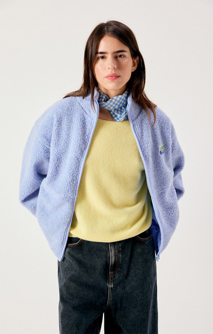blue jacket