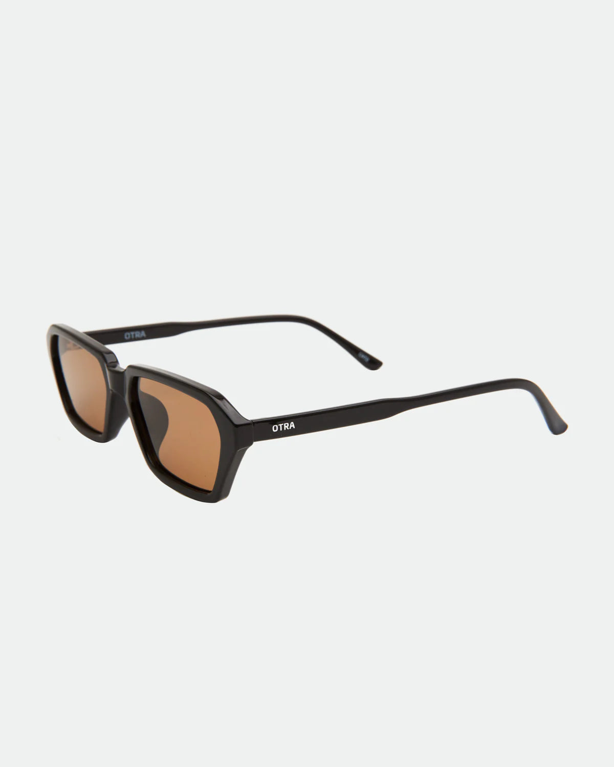 rectangular black sunglasses