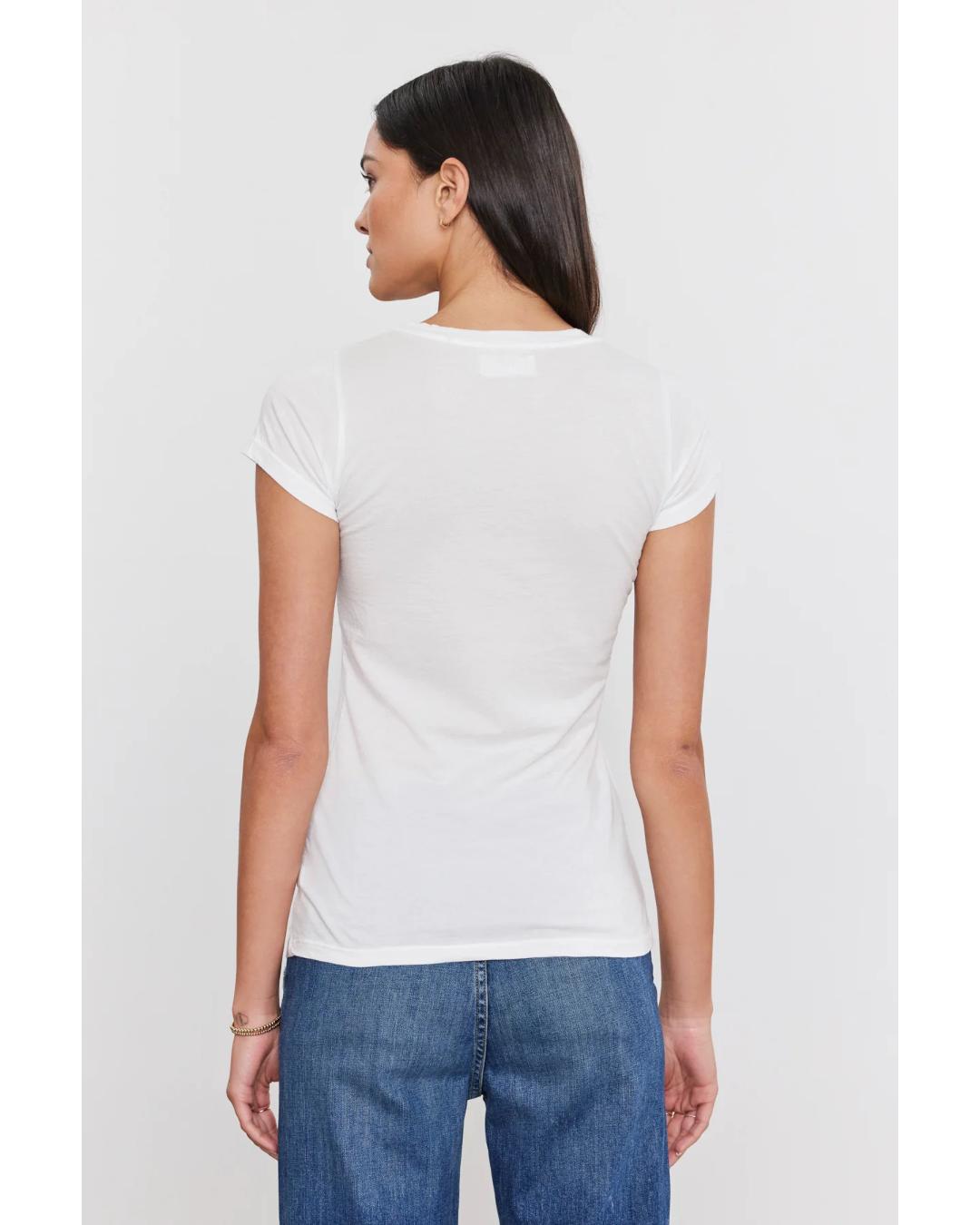 classic white t-shirt