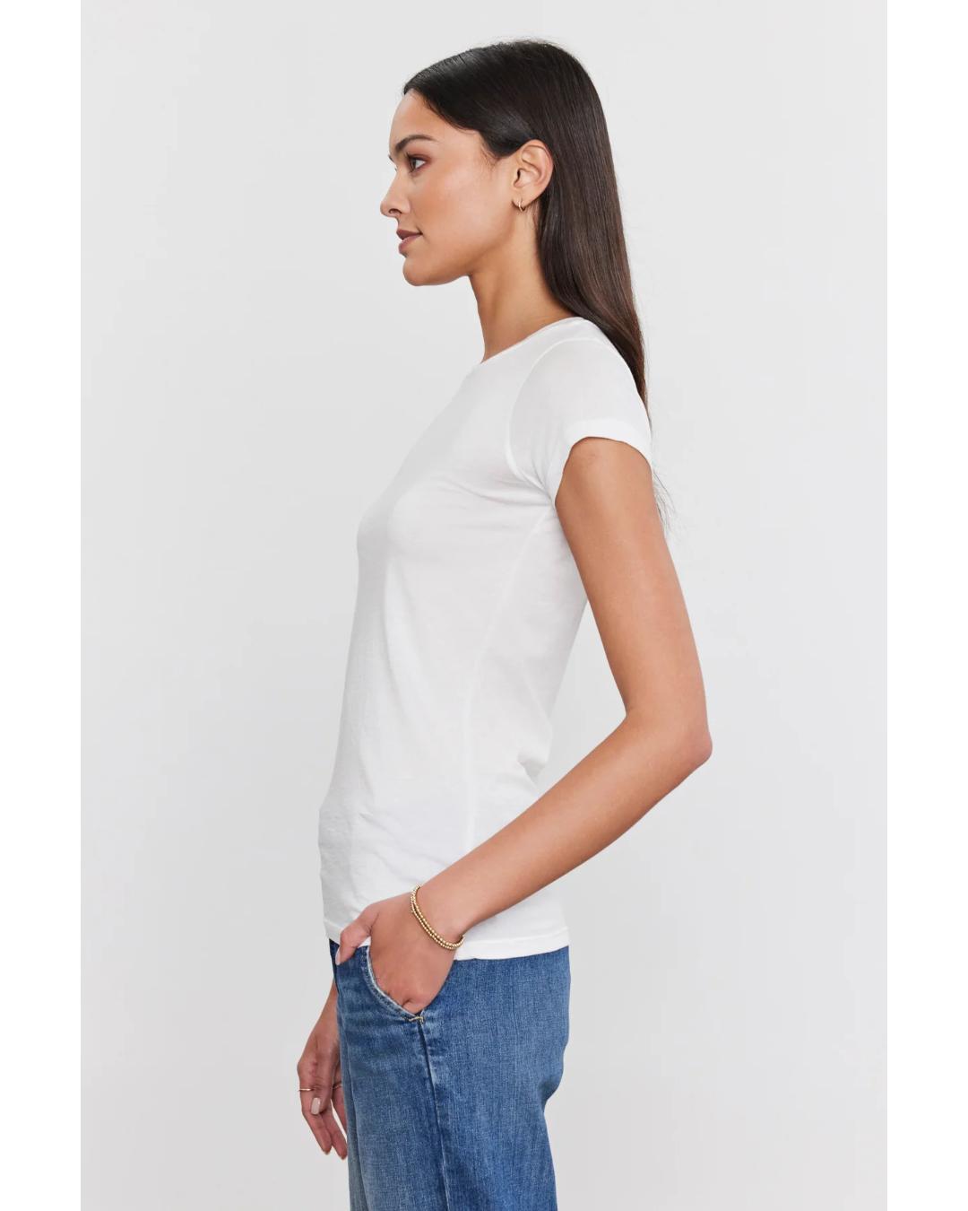 classic white t-shirt