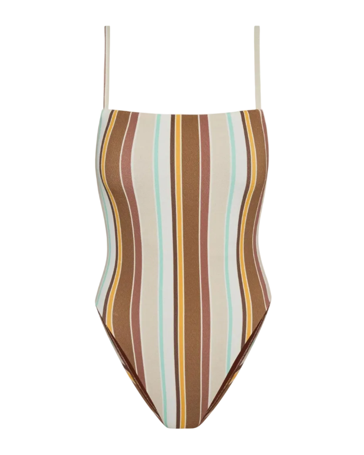 striped onepiece swimsuit