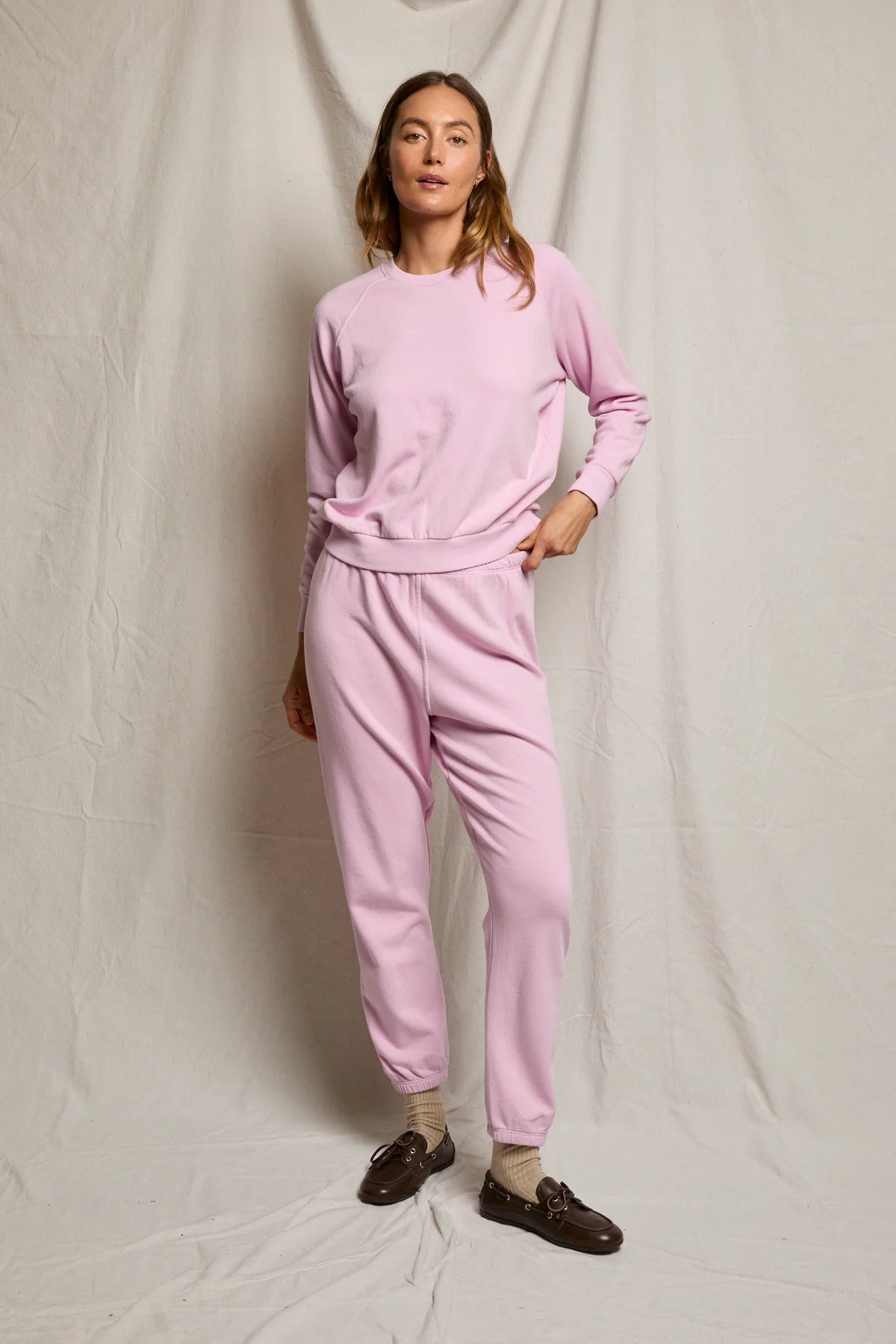 pink lounge pant