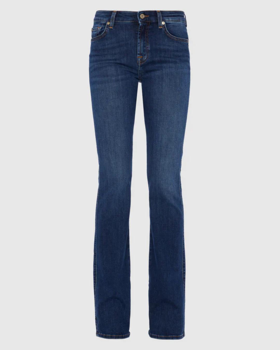 blue denim bootcut pant