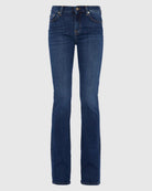 blue denim bootcut pant
