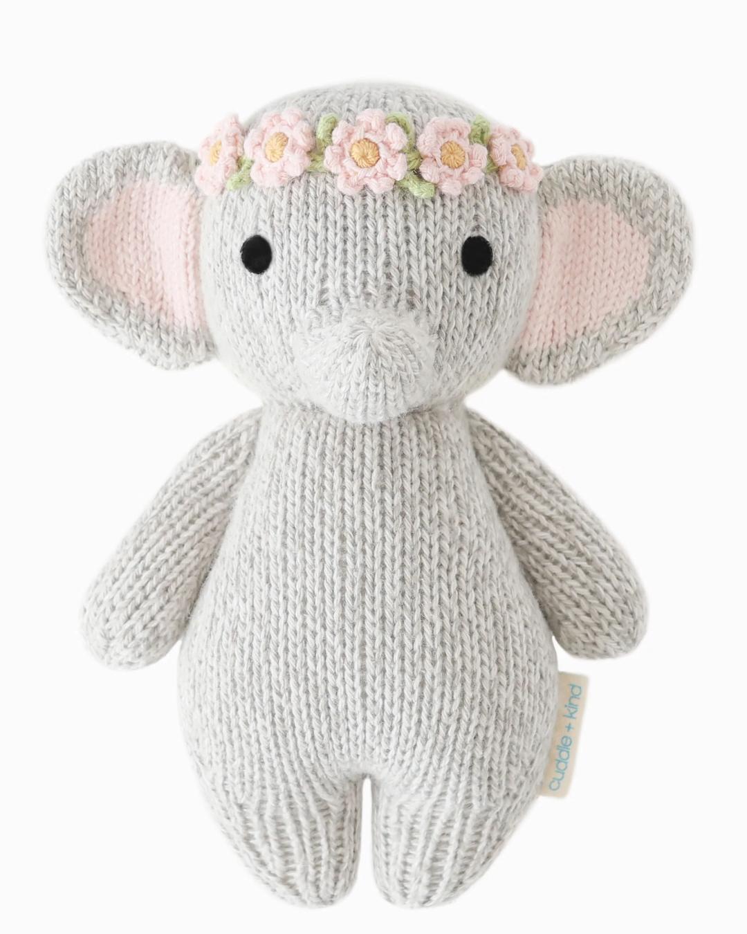 knit baby elephant